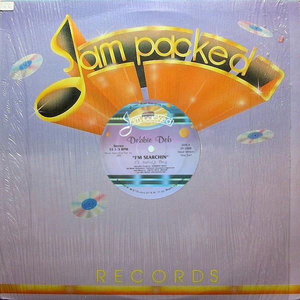 

12inch Record DEBBIE DEB - I m Searchin JPI2008 JAM PACKED 1987 US Dance & Electronica Used