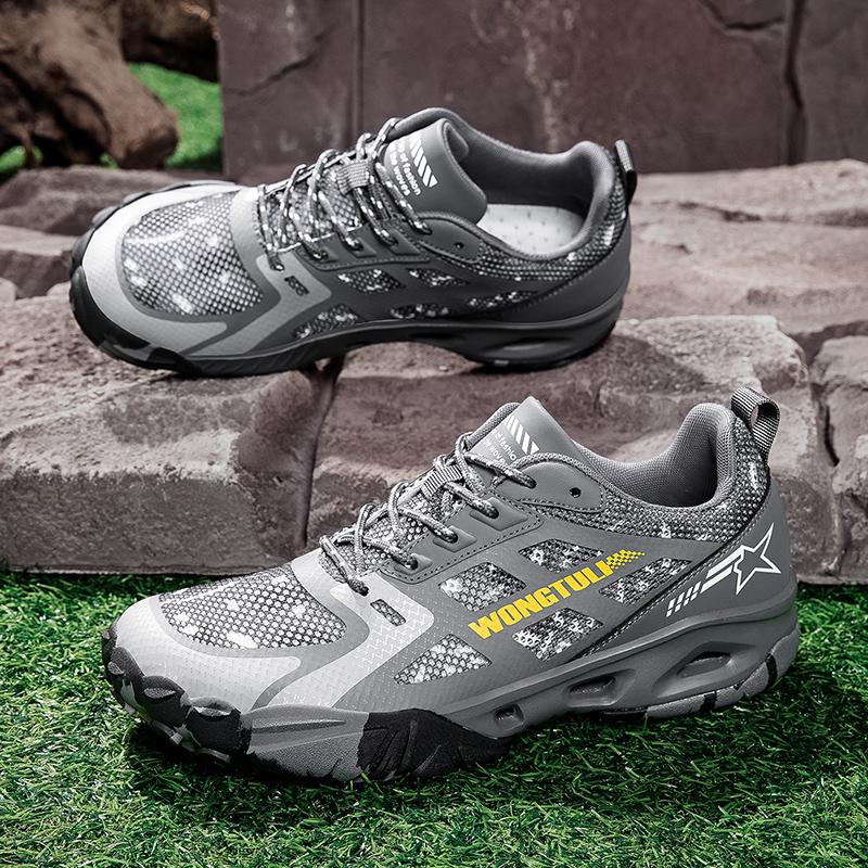 Men'S Hiking Water Shoes Breathable Mesh Sports Single Shoes Summer Outdoor Wear-Resistant Hiking And Hunting Tactical Sports Sh