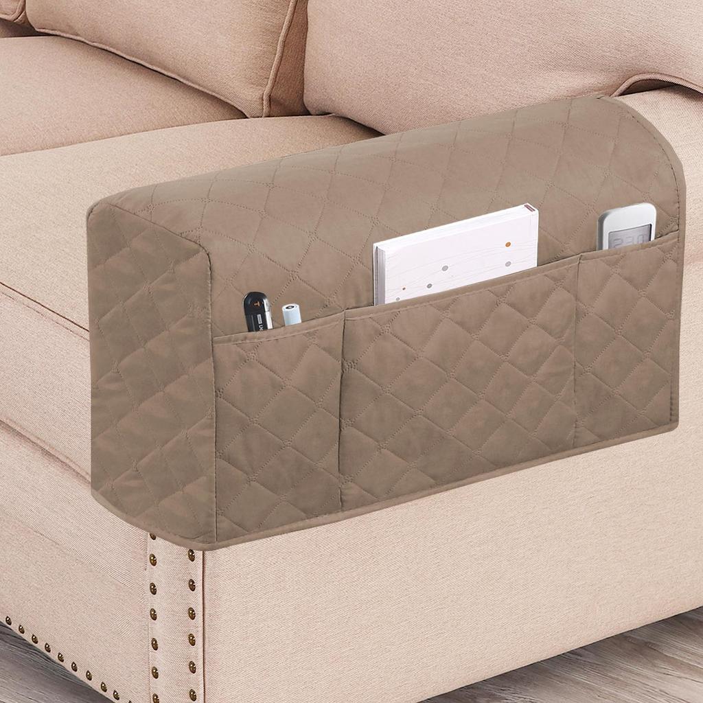 Waterproof Storage Armrest Simple Light Luxury Waterproof Anti-scratch Non-slip Sofa Armrest Cushion