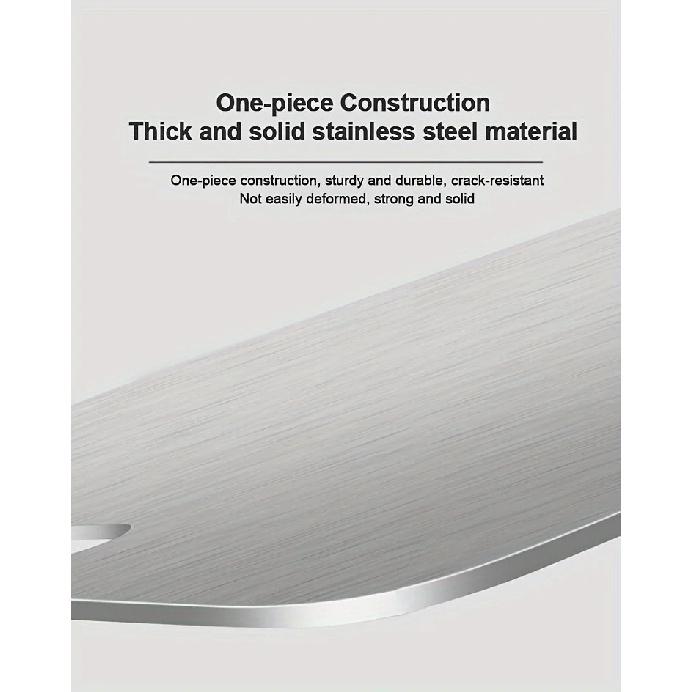 Stainless Steel 3pcs Cutting Boards - BPA-Free Dishwasher Safe Non-Slip Kitchen Boards w/Juice Groove, Rustproof & Space Saving