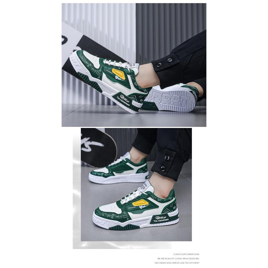 Men's Board Shoes Students Sports Casual Shoes, Men Korean Fashion Men's Shoes Trend Single Shoes