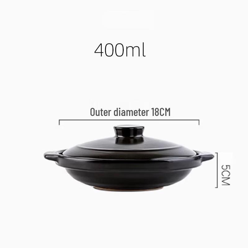 PuPan Ceramic Heat-Resistant Casserole Pot