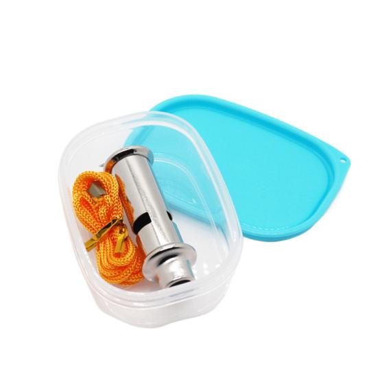 Lot De 12 Sifflets D’Urgence Rouges Ultra Puissants Avec Cordon – Son Fort 120 DB Pour Sauvetage, Autodéfense & Randonnée