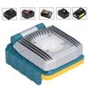 Work Light 10W LED Workshop Lighting Lamp Portable for Bosch 14.4V 18V Li Ion Battery