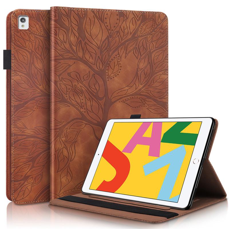 Compatible with iPad Air 13 Case, Tree of Life Embossed Tablet Cover for Mini 3/4/5/6/7, Fits A8/T500/Fire HD8