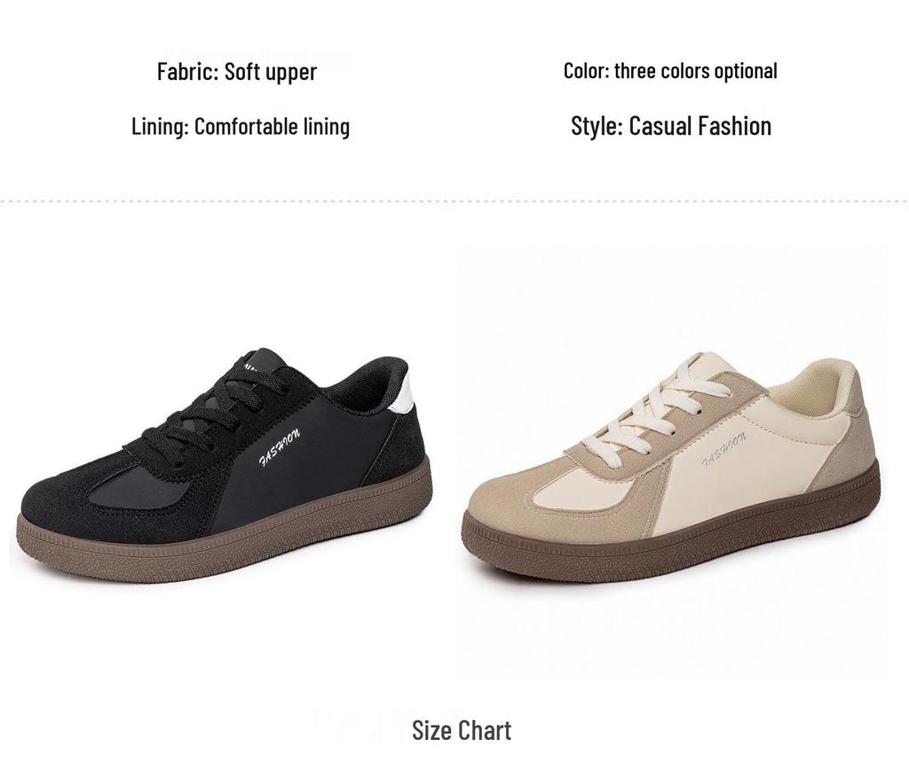 Leichte Frühlings-Freizeit-Damenschuhe in einfarbiger deutscher Stilrichtung, vielseitig, weiß