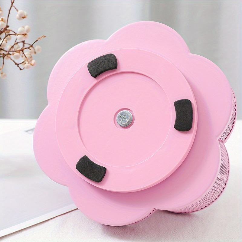 Metal Rotating Pen Holder Decoration Pen Holder Makeup Brush Storage Bucket Desktop Multifunctional Creative Pen Holder