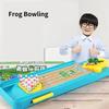 Cute Animal Mini Bowling Set Frog Desktop Toy For Kids, Interactive Learning Game