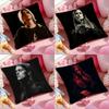 EEthel Cain Singer Pillow Case Antidustmite Pillowcase Invisible Zipper Silky Short Plush Sofa Cushion Cover