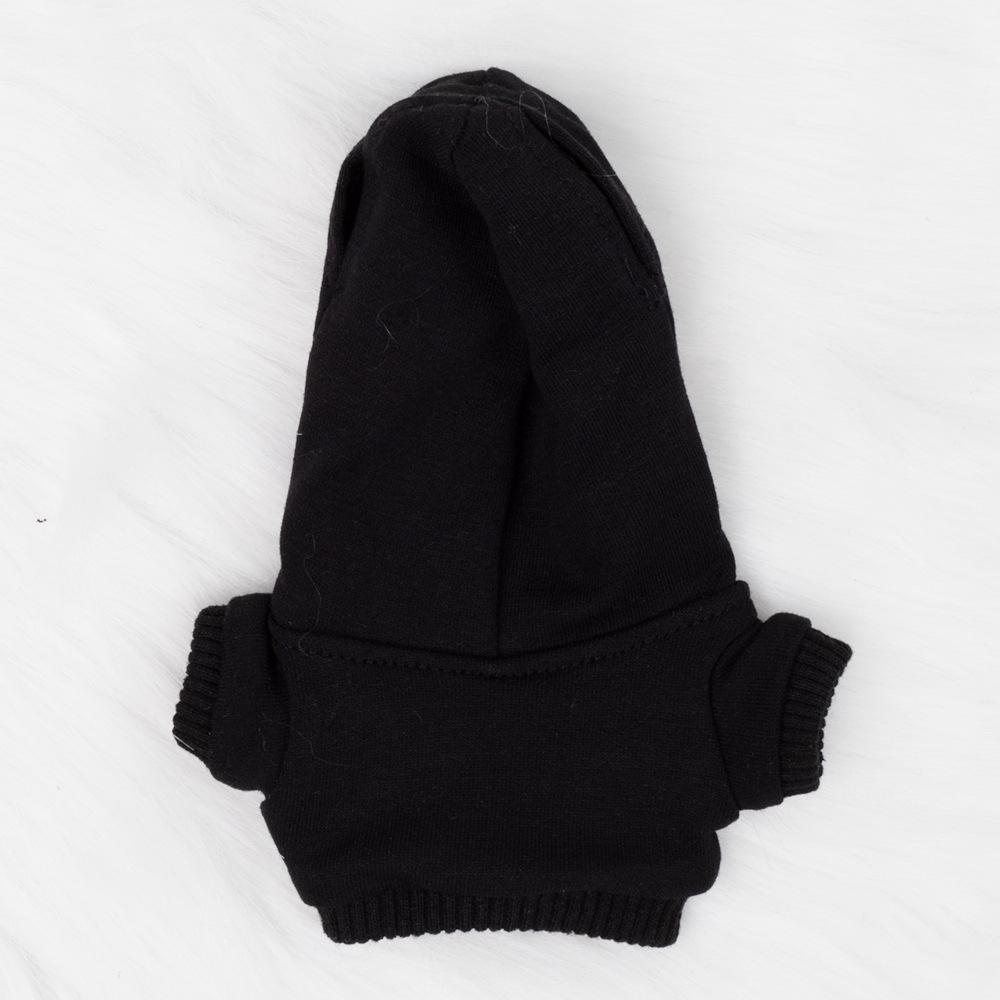 17CM Labubu Macaron Hettegenser: Allsidig, Søt, Genser med glidelås til dukker