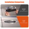 For Cadillac XT4 XT5 XT6 CT4 CT6 ATS CTS XTS ABS Carbon Fiber Exterior Door Handle Protector Exterior Accessories Body Kit