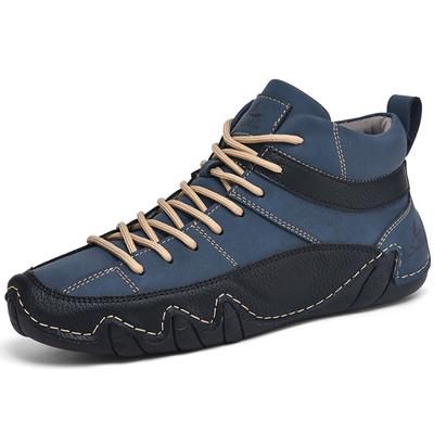 38-48 6Colors Men's Retro Ankle Boots Casual Shoes Large Size Casual Shoes Light Shoes Ankle Boots