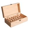 doTERRA Large Capacity Wooden Essential Oil Storage Box with 24+1 Compartments