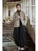 Women's Winter Tie-Dye Quilted Ramie Cotton Jacket - New Style