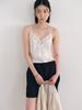 HUNCH Lace Trim Cami Bustier Top