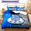 3Pcs Custom Name Fc Porto Bedding Set Duvet Cover Closure Includes 1Duvet Cover 2Pillowcases Soft And Comfortable For All Seasons
