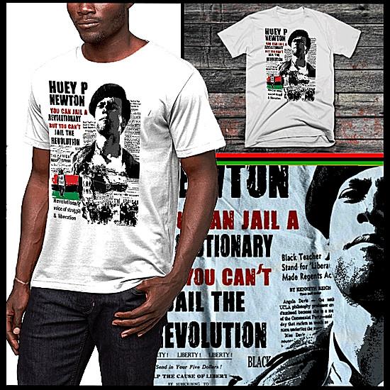 

Huey P T-Shirt Black History African Melanin quote African Pride Freedom tee 2XL