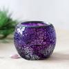 Mosaic Glass Candlestick Wishing Candle Tea Light Holder Dinner Wedding Tabletop Decoration