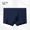 B.JOBSEN Men's Pure Cotton 7A Antibacterial Breathable Boxer Briefs 2-Pack