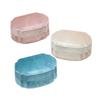 Elegant Velvet Jewelry Organizer With Large Capacity For Rings And Earrings