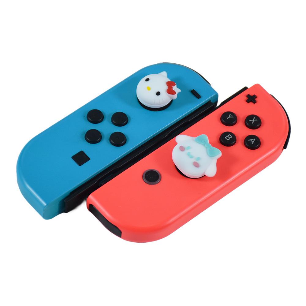 Switch Controller Stick Caps: Cute Silicone Protective Covers for Joy-Con Controllers