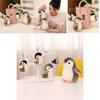 Penguin Plush Toy Keychain With Soft Pp Cotton Filling For Girls And Women