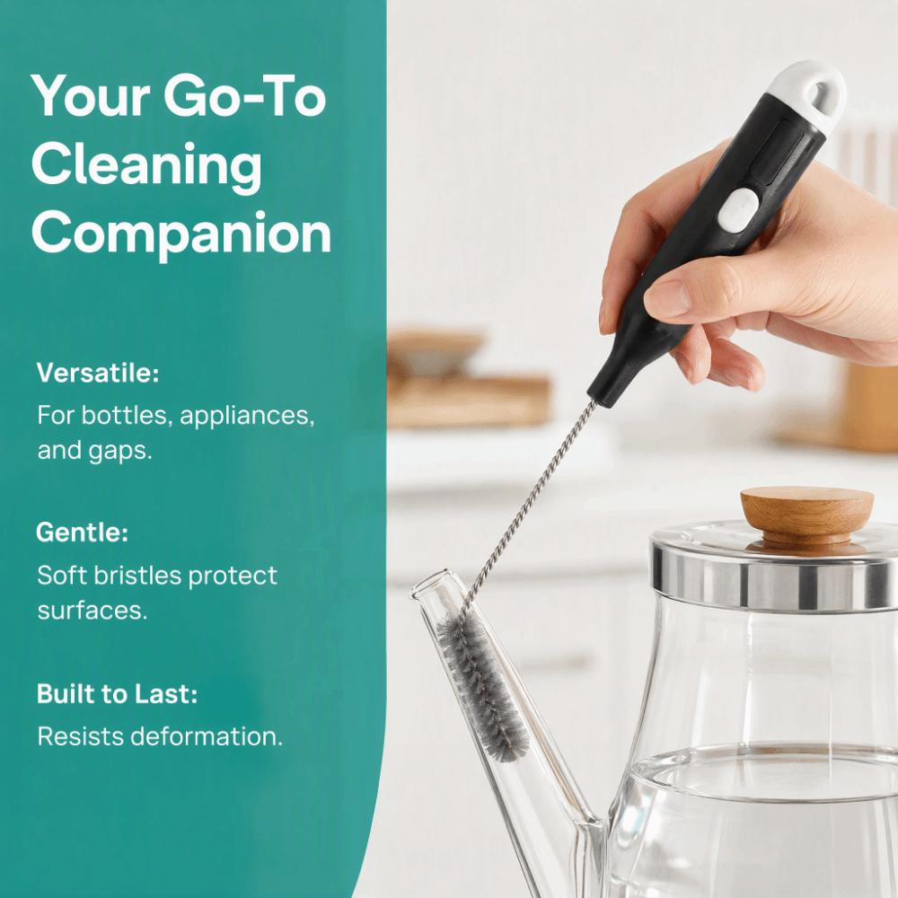 ABS Bottle Cleaning Brush Long Handle Tank Cleaning Brush Long Handle Brush  Vacuum Cleaner Tank