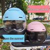 Electric Vehicle Safety Helmet for Kids (Ages 3-9) - Sun Protection for Boys & Girls