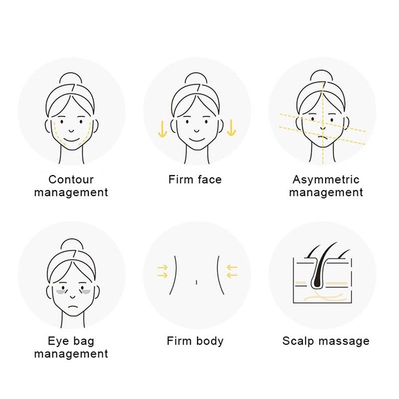 Masážní deska Gua Sha Keramická masážní deska Guasha Tvar prstenu Zpevnění pleti Kompaktní Ergonomická Pro obličej, hlavu, ramena, kolena