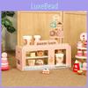Pretend Bakery Wooden Store Toy Child Realistic Pastries Educational Interaction
