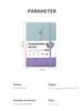 A5 Password-Protected Notebook for Website & Contact Management