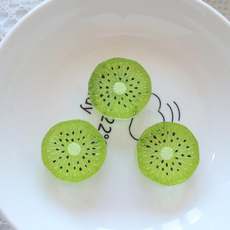 10Pcs Mini Kawaii Cute Watermelon Fruit Flat Back Cabochons Scrapbook Diy Party Hairpin Accessories Home Decoration Craft