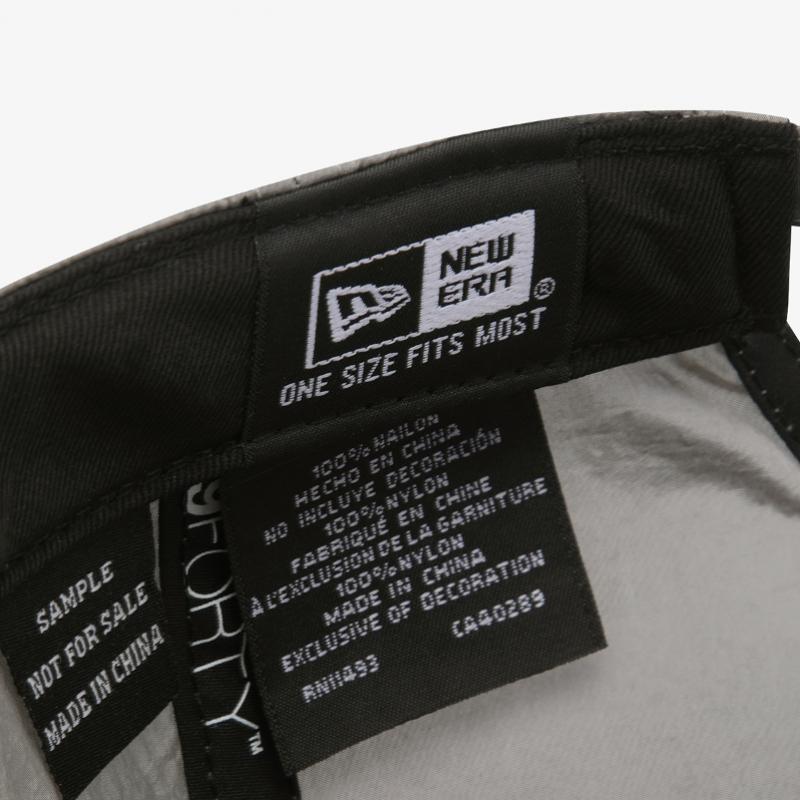 New Era Mlb New York Yankees Nylon Metal Unstructured Ballcap Charcoal 15131657