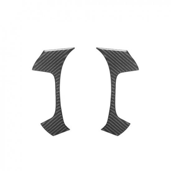 Carbon Fiber Steering Wheel Accent Cover Trim For Tahoe/Silverado/Yukon/Sierra