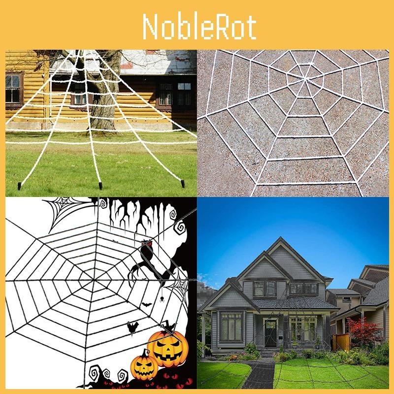 Hochwertiges Halloween Gruseliges Spinnennetz Ideal für Gruselige Partydekorationen