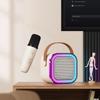 2026 New Professional Singing Bluetooth Atmosphere Column Speaker High-end Ktv Karaoke Microphone Bluetooth Audio Wireless Mic