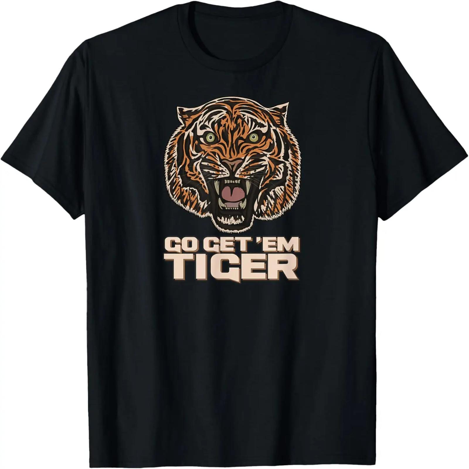 

Go Get Em Tiger T-Shirt XXXXXL чорний