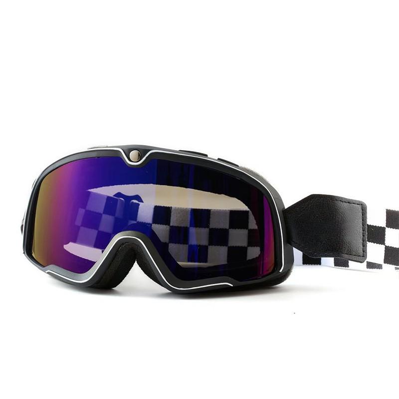Popular Windproof & Sandproof Motorcycle Riding Goggles – Off-Road & Harley Helmet Compatible