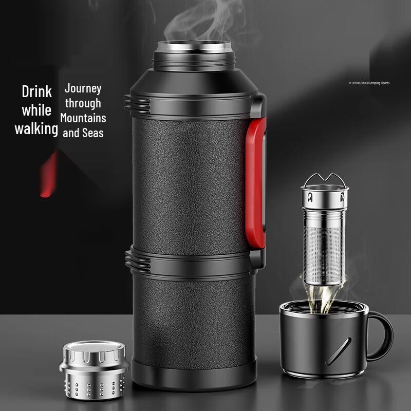 Tri-polar Outdoor Car Thermal Flask