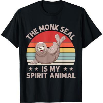 The Monk Seal Is My Spirit Animal Gifts Caribbean Monk Seal T-Shirt