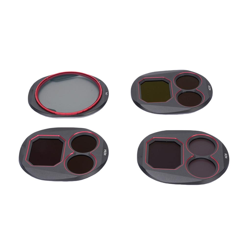 4PCS Filters Fit for Mavic 4 Pro Drone CPL Circular Polarizer ND8 ND32 ND64 Neutral Density Filter Set