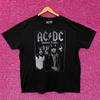 AC/DC Highway To Hell Album Cover Oversized Hard Rock Tee
