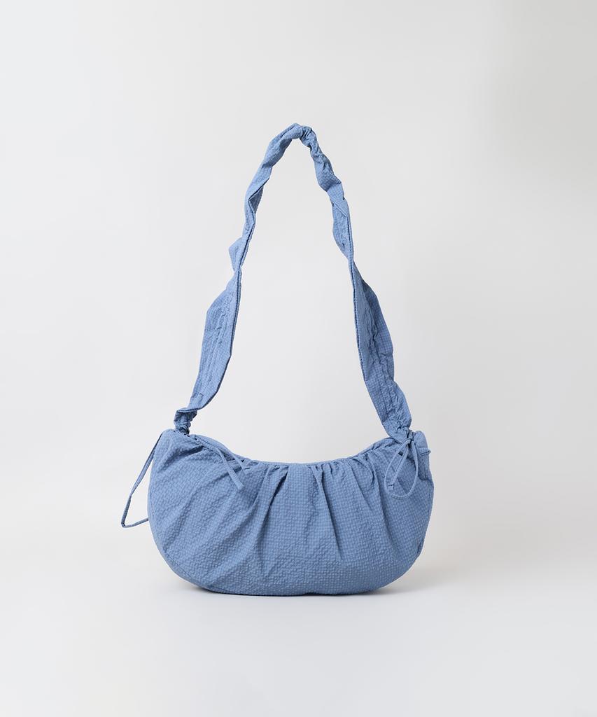 Spao Seersucker Shirred String Hobo Bag_Spakga9A71