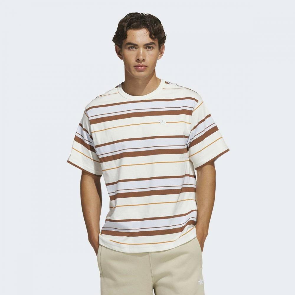 Adidas Summer Glow Stripe Crewneck Tee Kx1267 KX1267/S