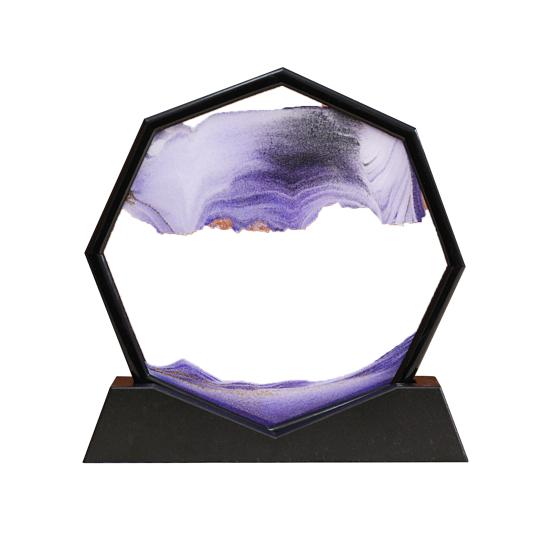 Nowoczesny ruchomy obraz piaskowy 3D kolorowy piasek relaksujący prezent