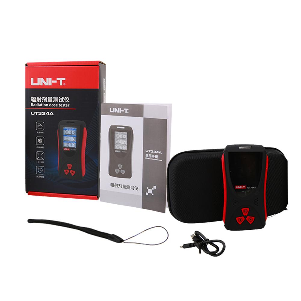 

Счетчик Гейгера UT334A Детектор ядерного излучения Монитор радиации Рентгеновское бета-гамма-детектор Измеритель электромагнитного поля