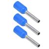 1000Pcs Insulated Ferrule Electrical Pin Crimp Terminals 20 AWG Cord End Connectors KitE7508 Blue