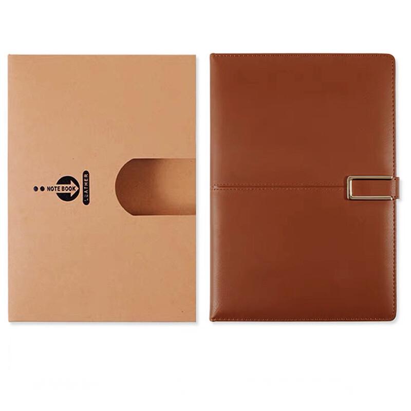 Quaderno Xitong Vintage con Fibbia in Ecopelle, 25K