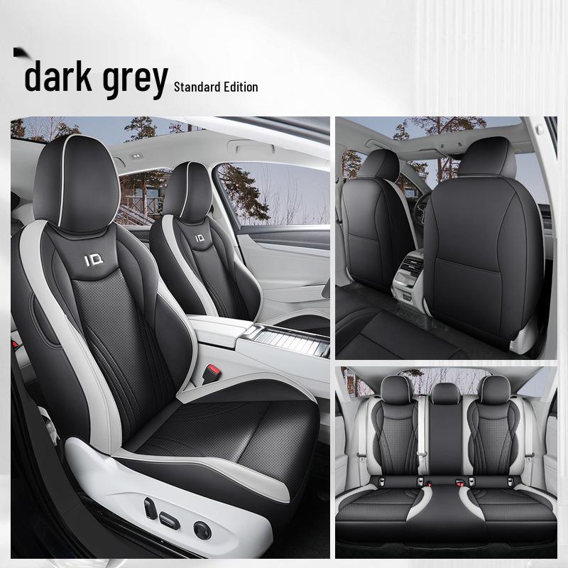 2024 VW ID.7 First Edition Leather Seat Covers - All-Season, Full Surround Design