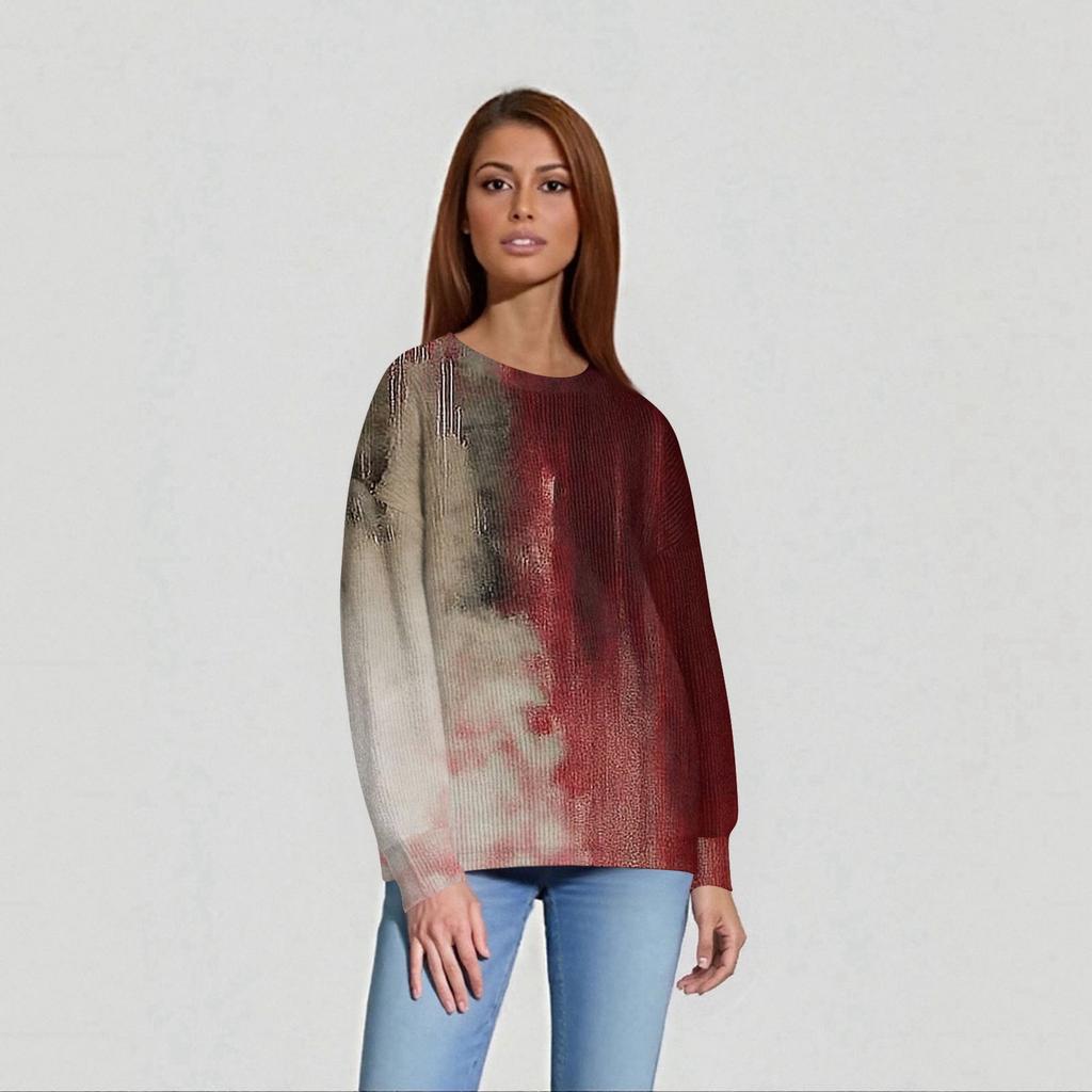 Women's Daily Casual Tops  Knitted Sweater